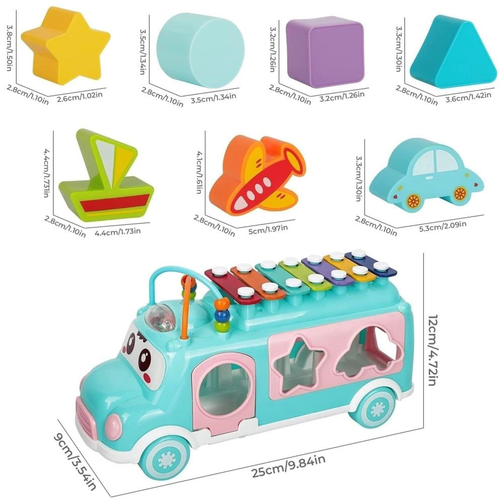 Baby Musical Activity Bus - Suitable for 24 months & above