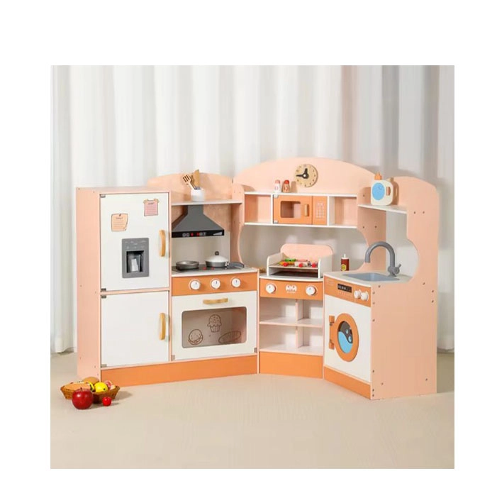 Kids Corner Kitchen Playset - Wooden (GB-MSN23032)