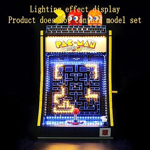 LED Light Kit for LEGO Icons PAC Man Arcade 10323 - Movie 4.5-5V