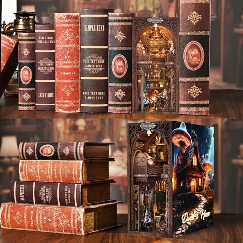 Book Nook - DIY Set 3d Wood