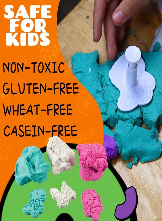 Dino Pack - 4 Dinosaur Molds 3 Mystery Colors