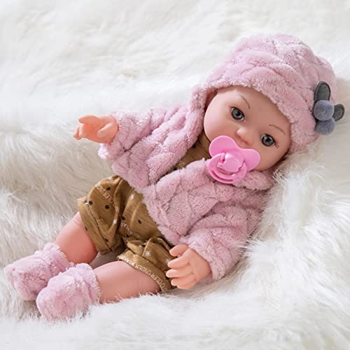 Reborn Baby Doll - 12in/30cm White