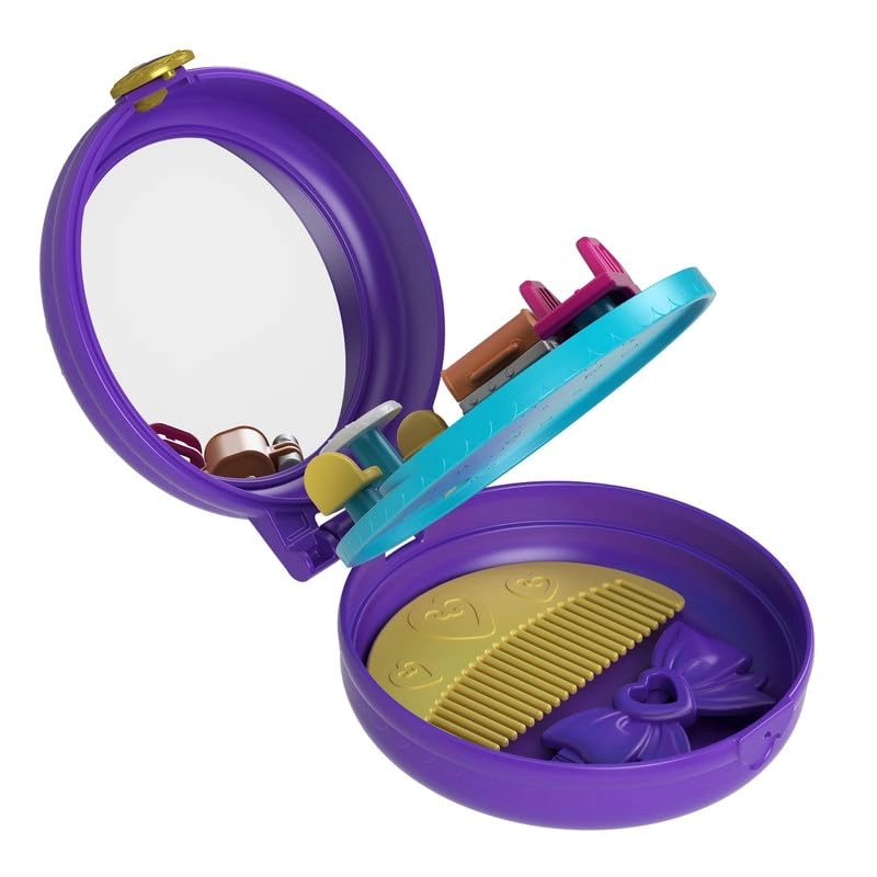 Polly Pocket Compact - Pool Clip and Comb Multicolor Ages 3+