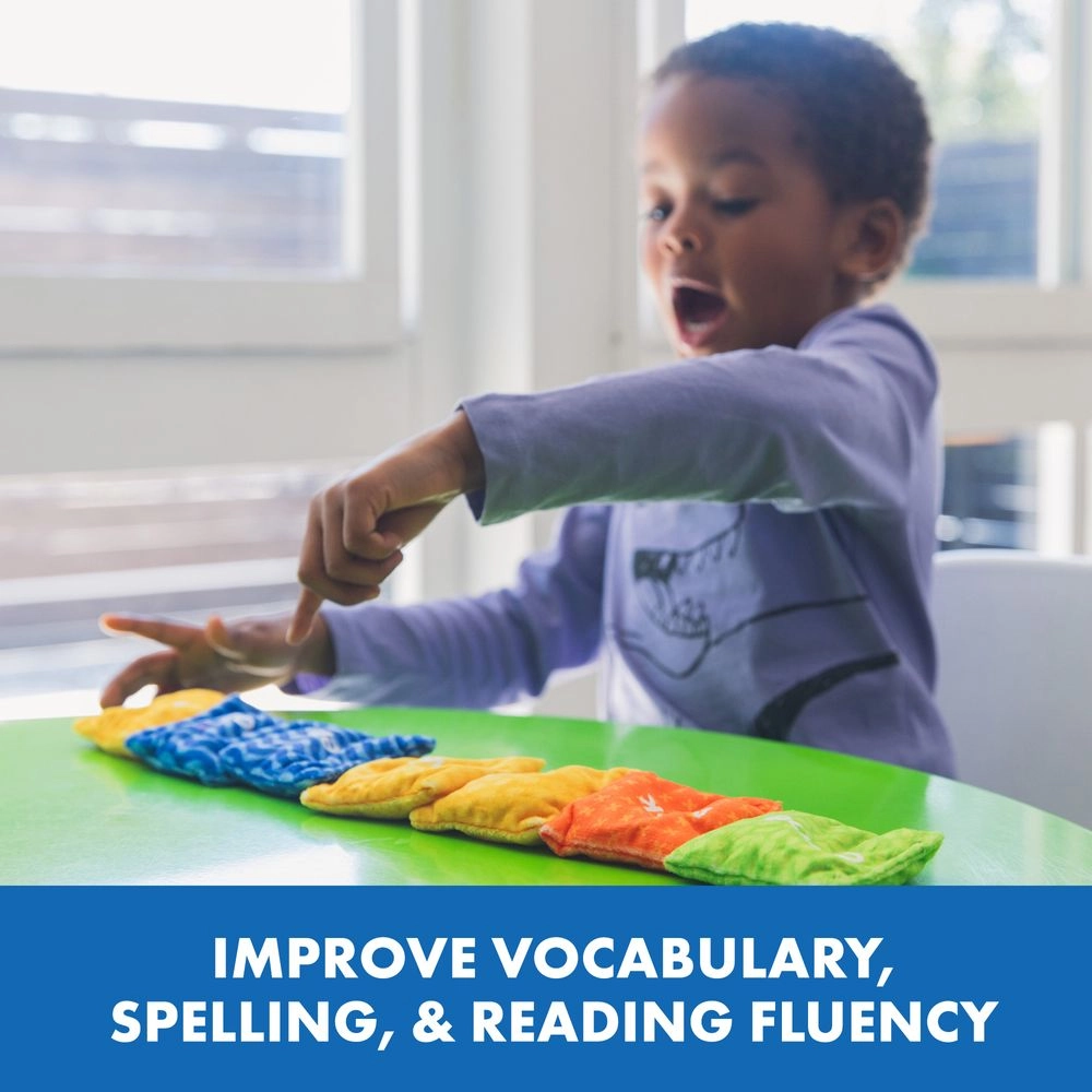 Sight Word Double-Sided Bean Bags - Suitable for 4 years & above 25 Pcs