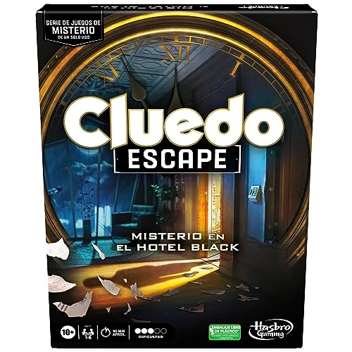Cluedo Escape: Mystery in the Black Hotel (Spanish)