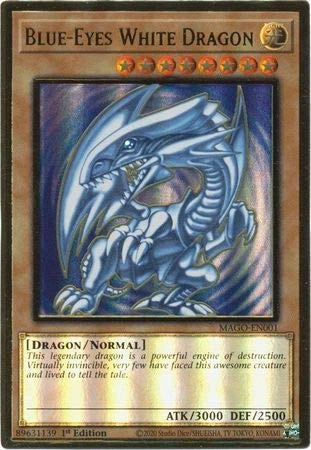 Crystalcommerce Yu-Gi-Oh! Blue-Eyes White Dragon MAGO-EN001 - EN
