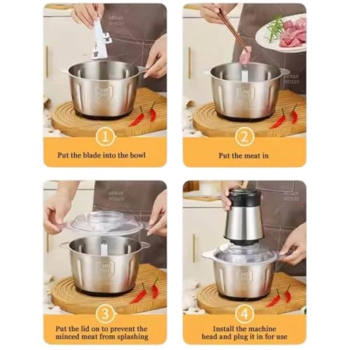 Meat Grinder - 250W 2 Liter 5 Speed