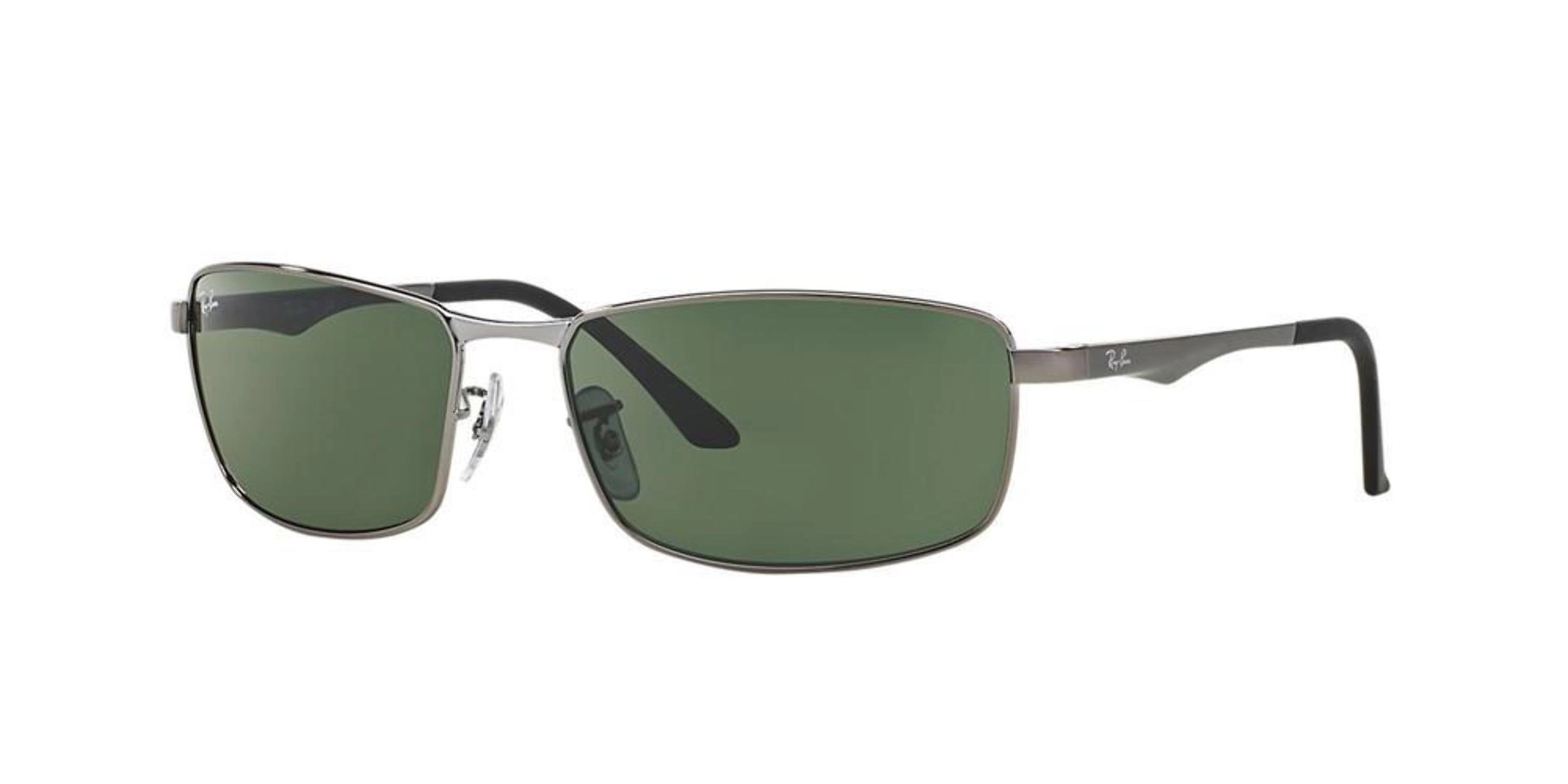 RB3498 - 64 millimeters Black/Dark Green