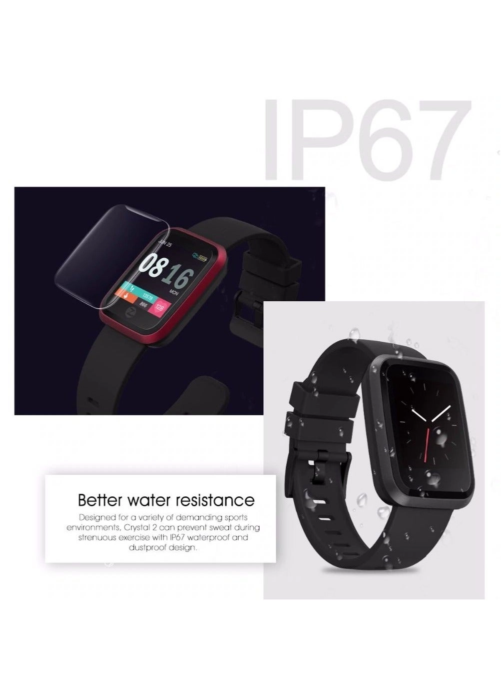 Crystal 2 - 1.29 inch aluminum