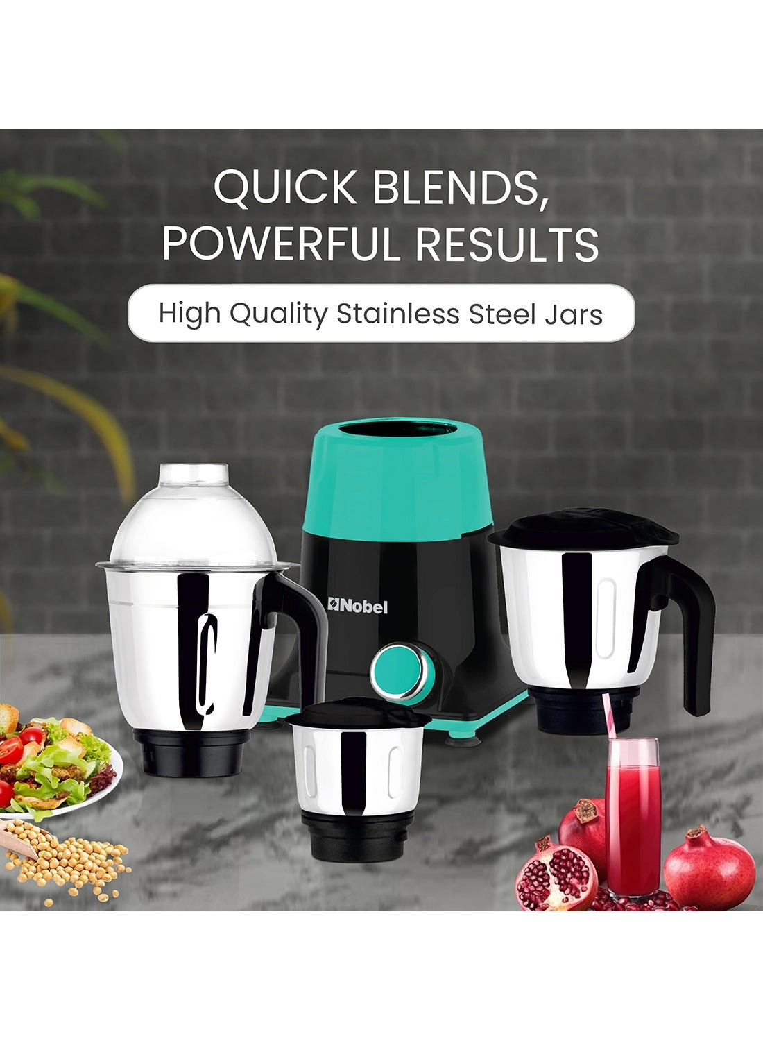 NB301SS - 1300 Milliliters 550 watts