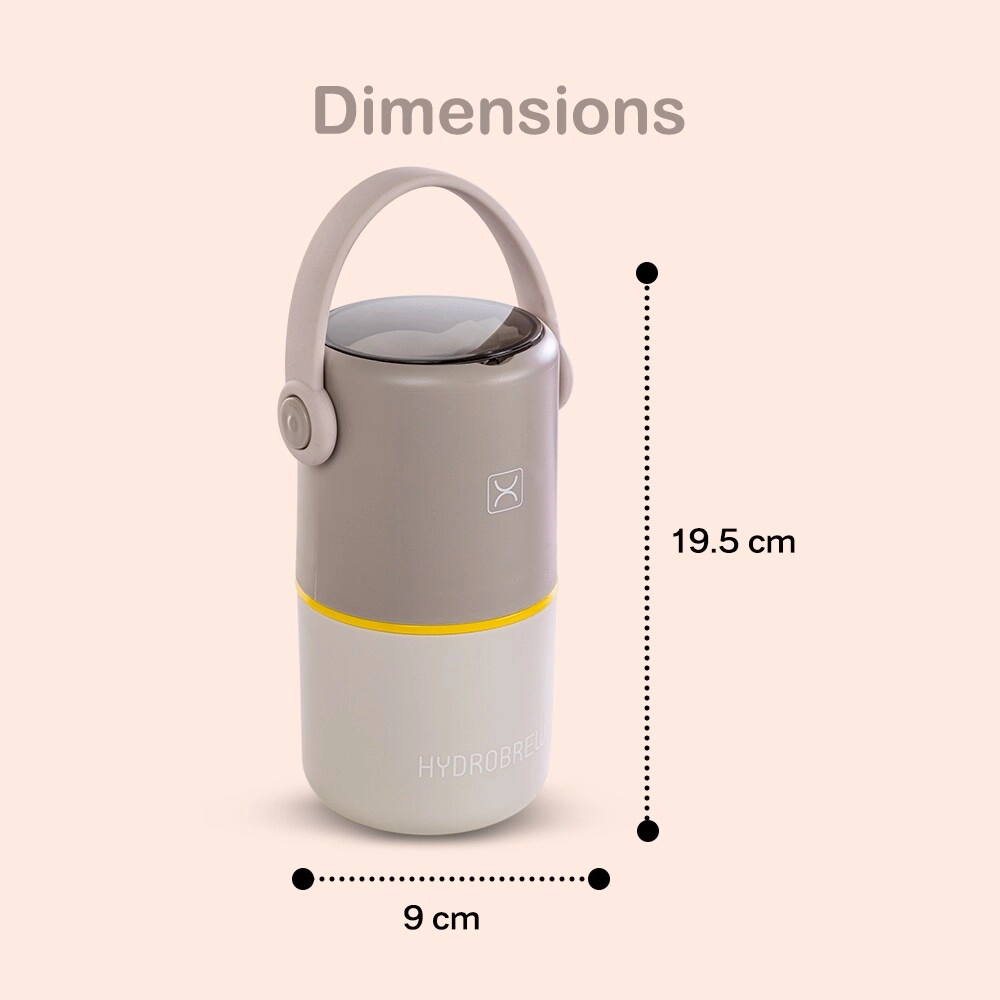 Double Decker Stainless Steel Lunch Box - Sage and Amber 0.82L