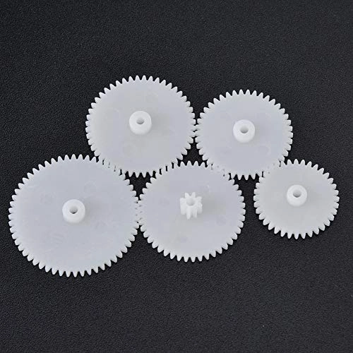 evhooe Plastic Gear Pulley Shaft Sleeve Set - 75 pieces