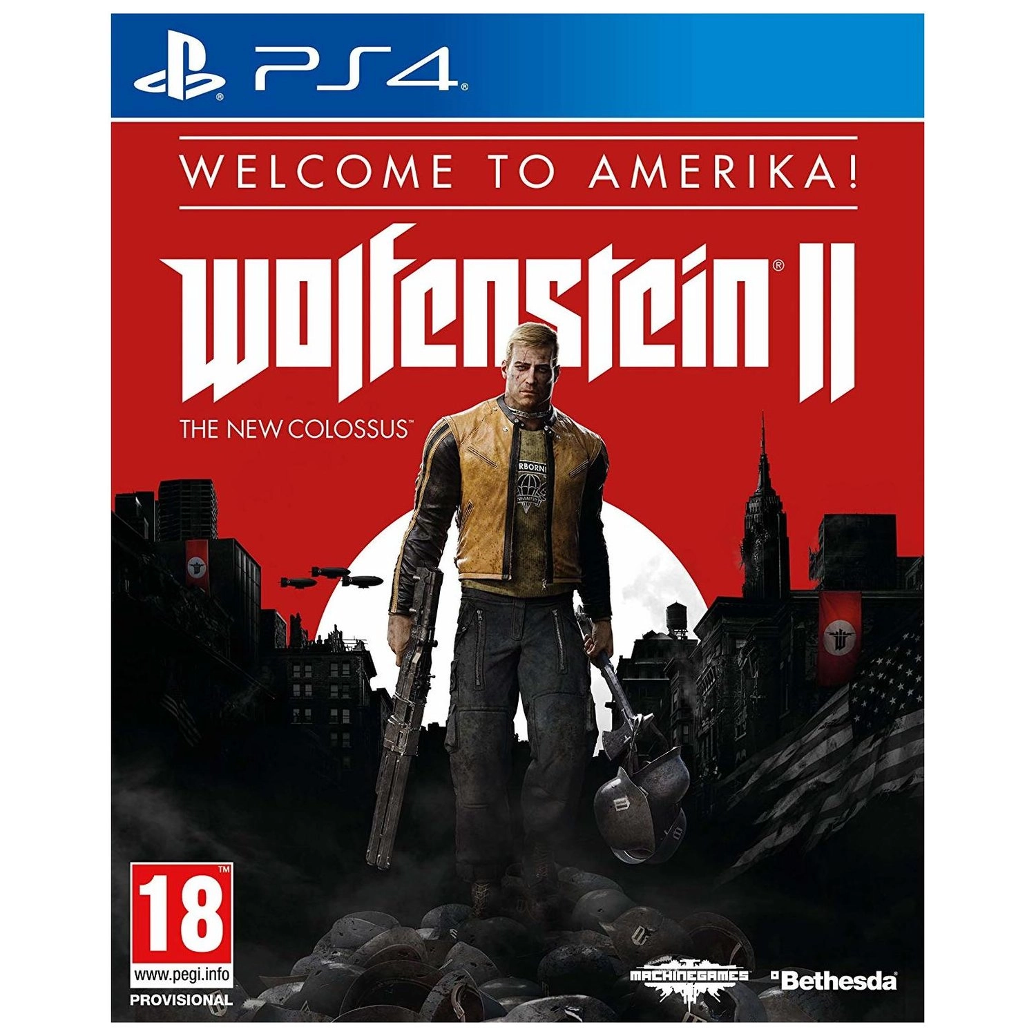 Wolfenstein II The New Colossus + Nier Automata Limited Edition + Final Fantasy XV Royal Edition Limited Edition / Royal Edition - PlayStation 4