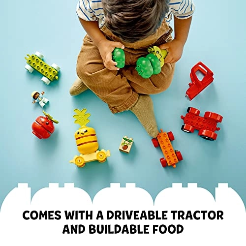 DUPLO My First Fruit and Vegetable Tractor (10982) - Multicolor 18 months and up