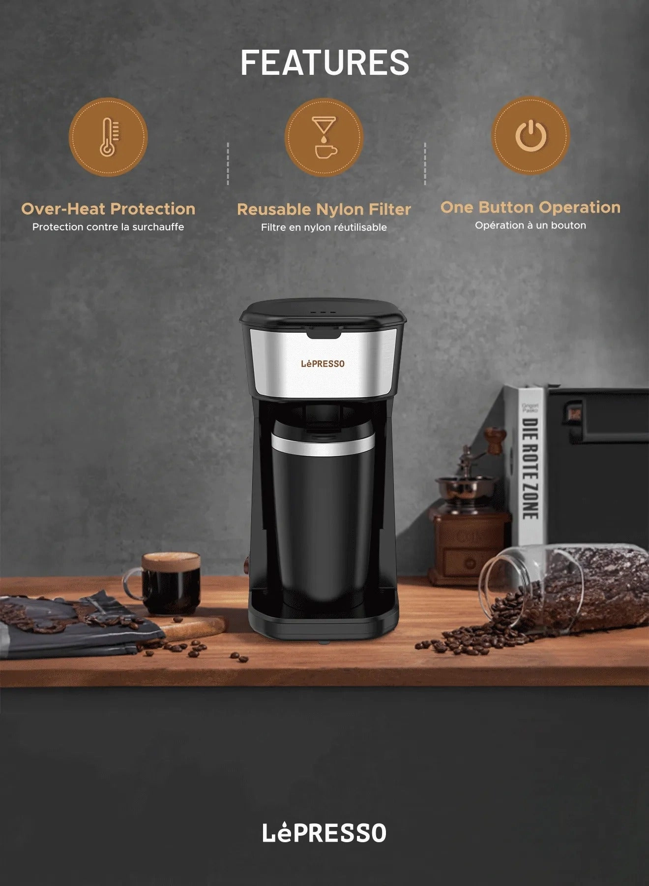 Coffee Maker - 0.4 Liter Espresso Maker|Turkish Coffee Maker