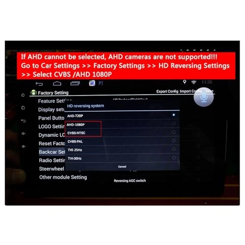 Rear View Camera - Night Vision WIFI