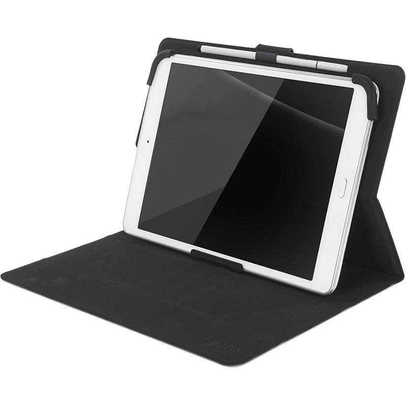 Book Type Case with Integrated Stand Up System for 7-inch