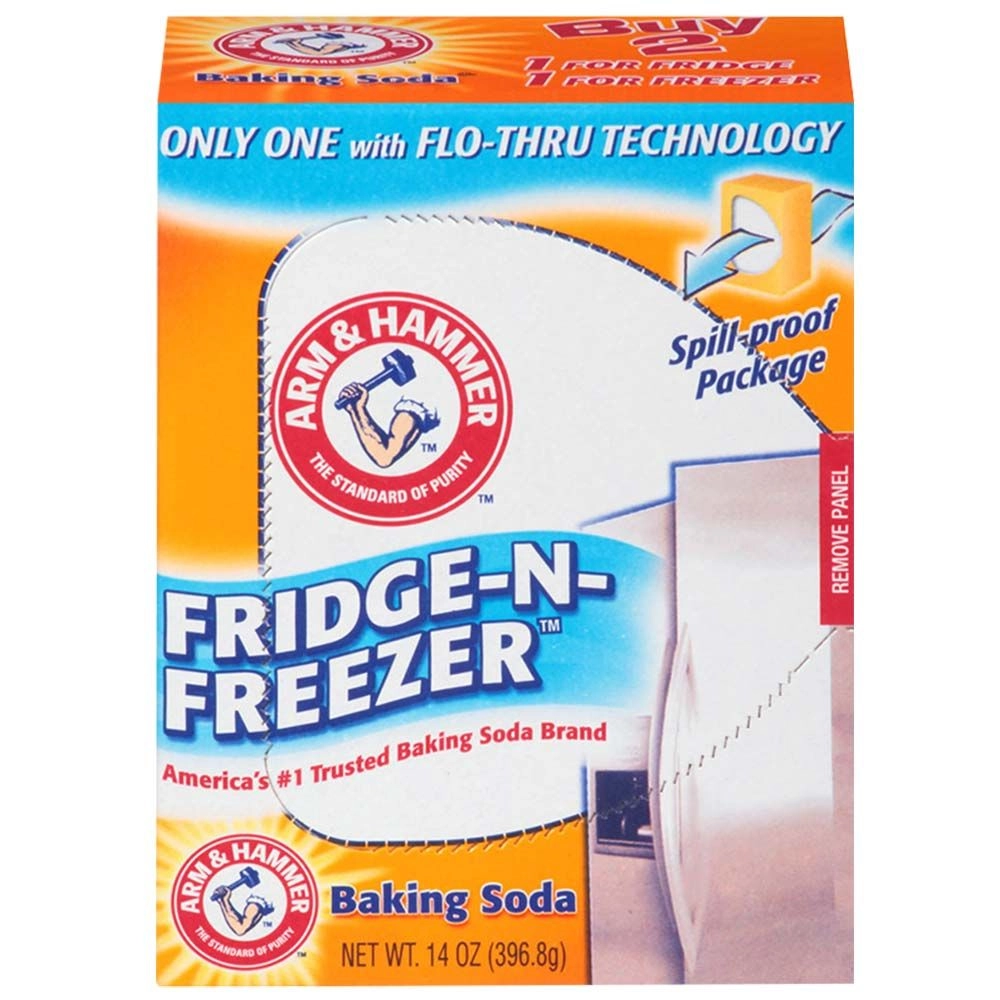 Arm and Hammer Fridge-N-Freezer Baking Soda - 396.9g White