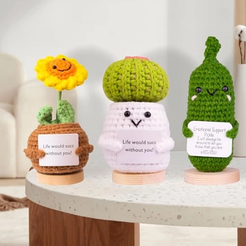 Pocket Hug Positive Potato - Pack of 3 Blue Pink Black