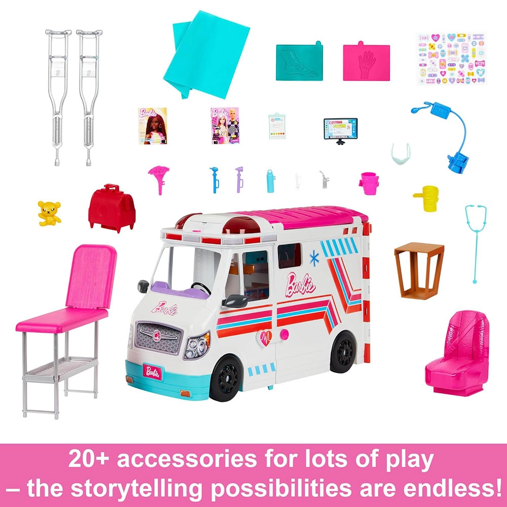 Care Clinic Doll Playset - 20+ accessories Ages 3+