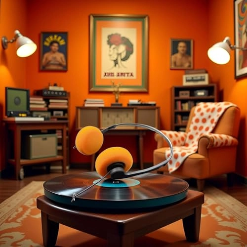 Retro Over-Ear Wired Headphone