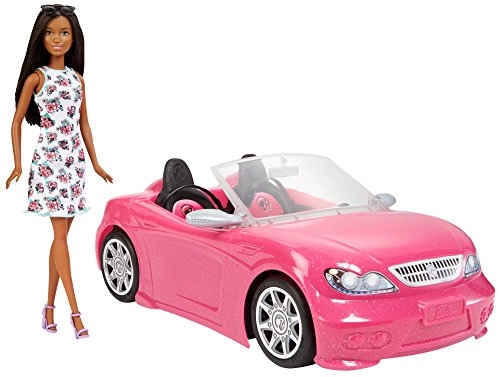 Barbie Doll - Fashion Accessories + Convertible - Pink