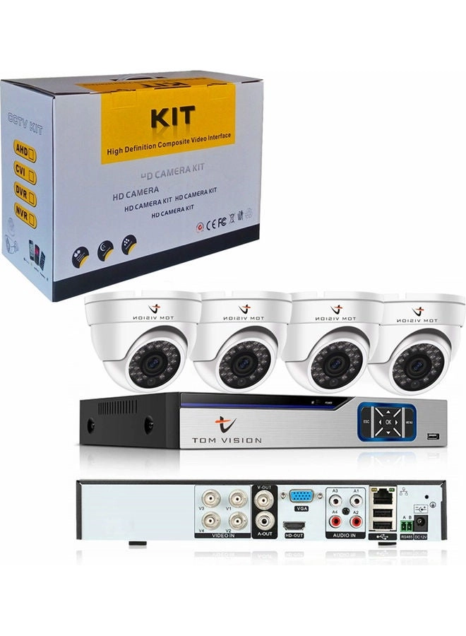 CCTV Camera Security Recording System - 4 4Channel 1080N