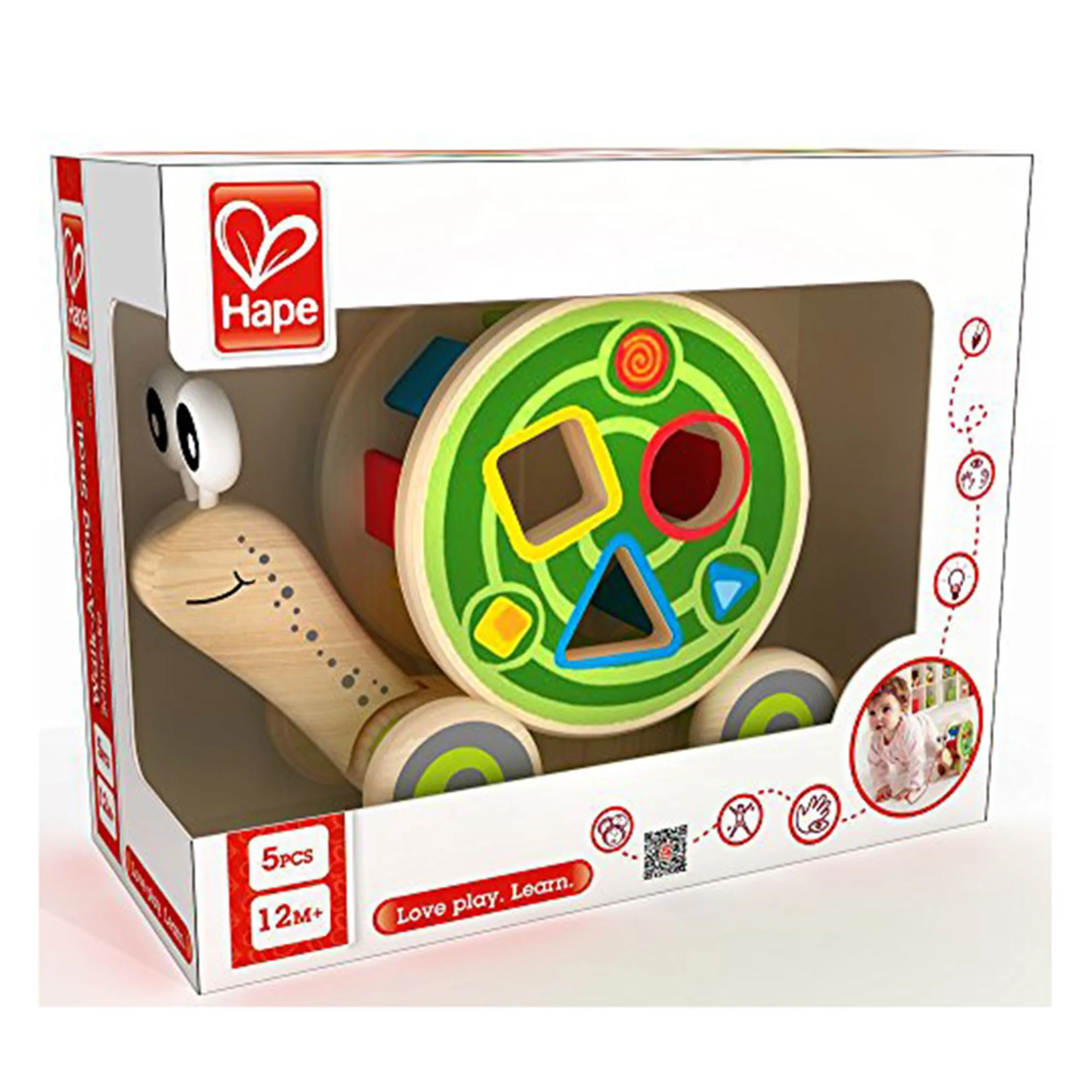 Walk-A-Long Snail - Personalized Wooden