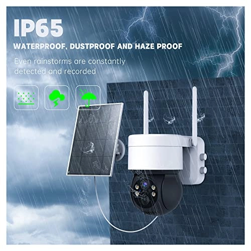 Outdoor Solar Security Camera 4MP