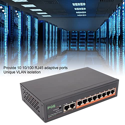 8 Port PoE Switch - 90W 10/100mbps