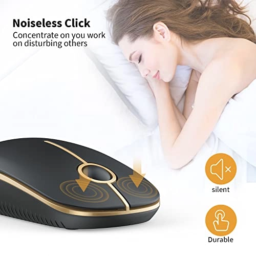 Silent Wireless Mouse - USB