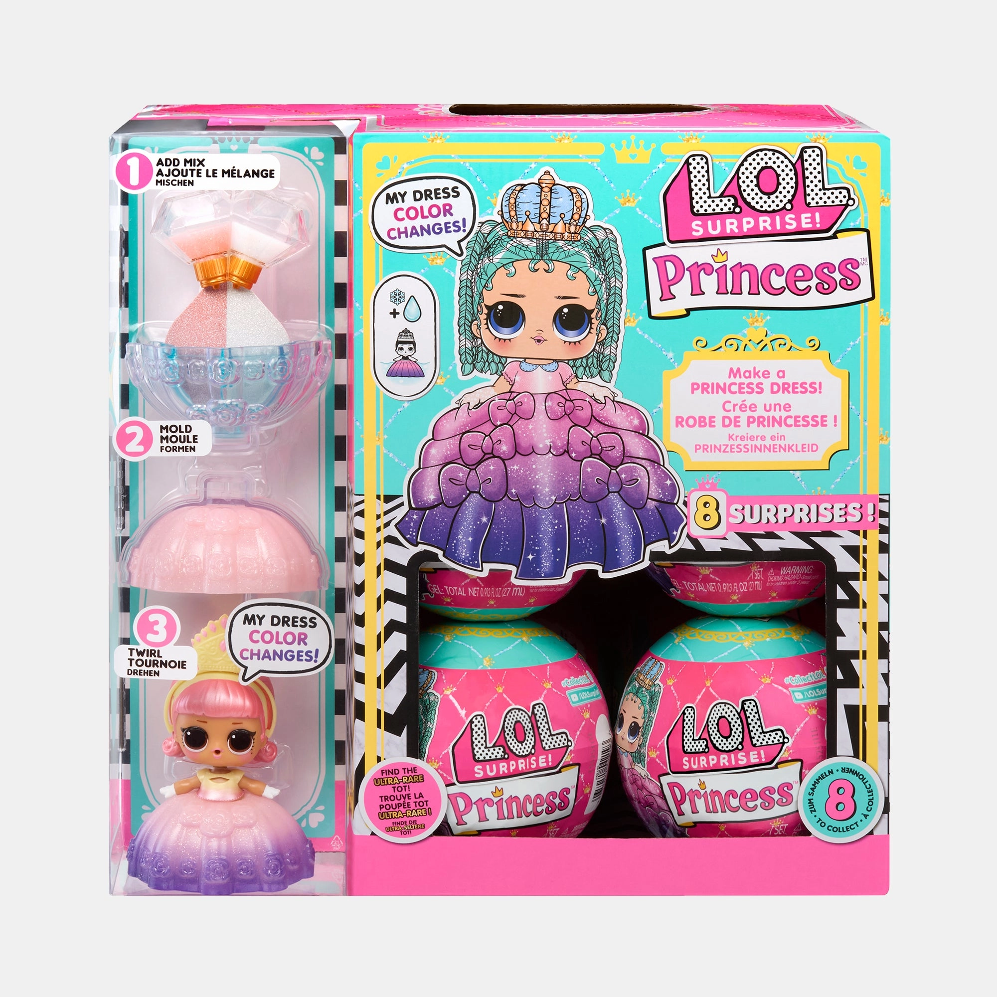 MGA Entertainment Princess Tots - 1 Pc Assorted Ages 3+