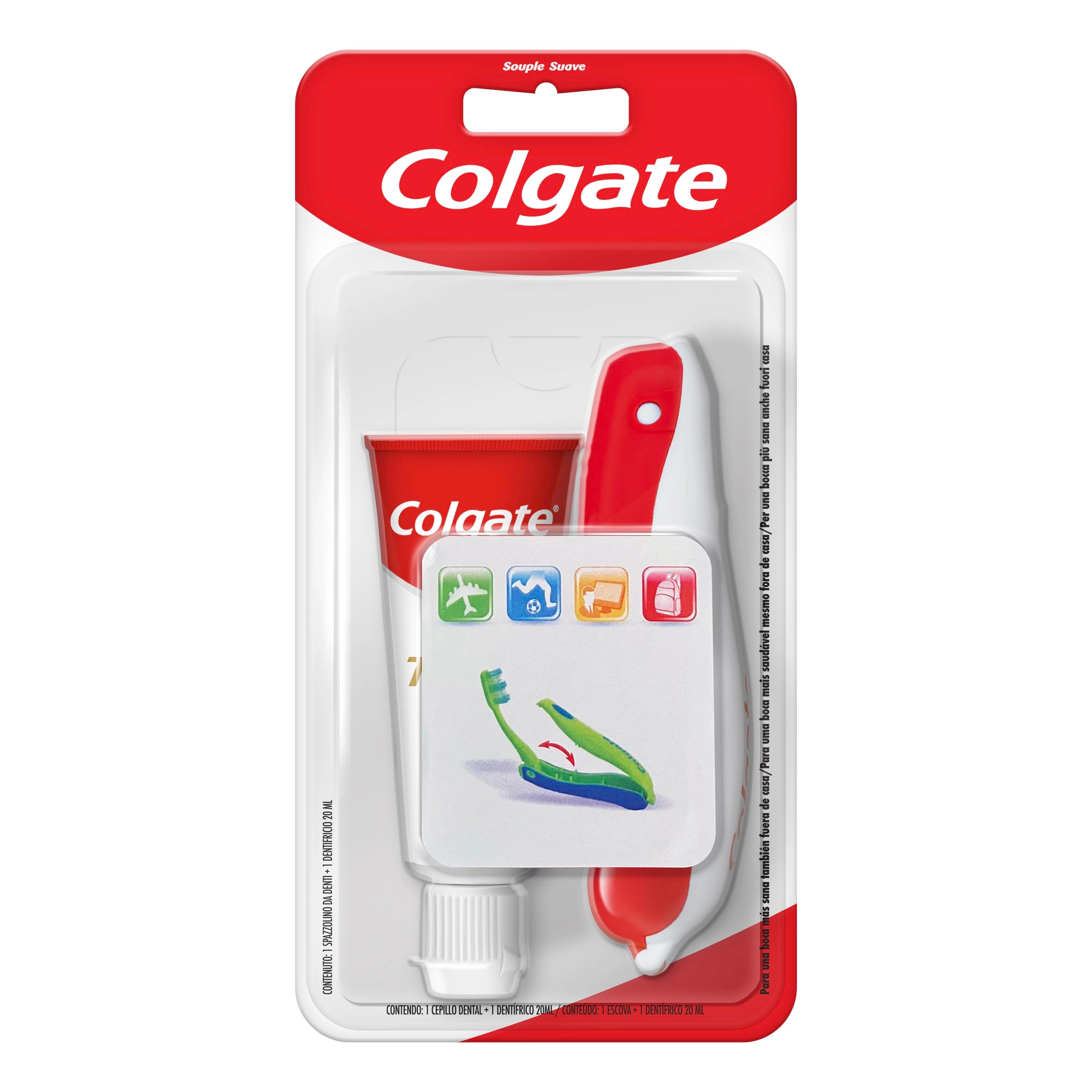 Colgate Soft Toothbrush + Total Original - 20ml Adult