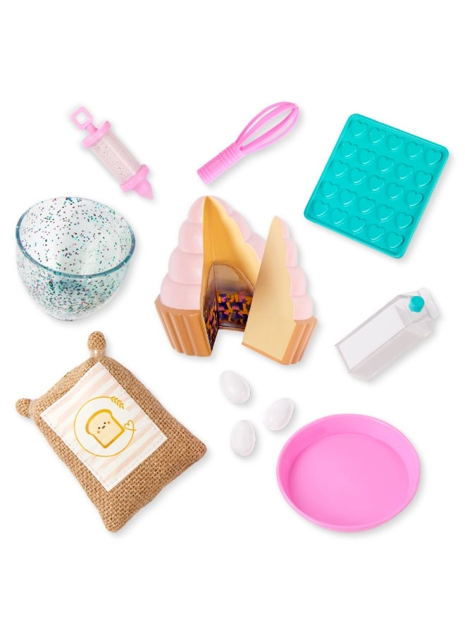 Paola Deluxe Baking Doll With Book Playset - 18-inch Ages 3+