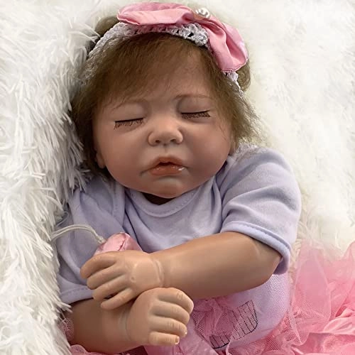 Reborn Baby Doll - 55cm 22" Vinyl Cotton Body