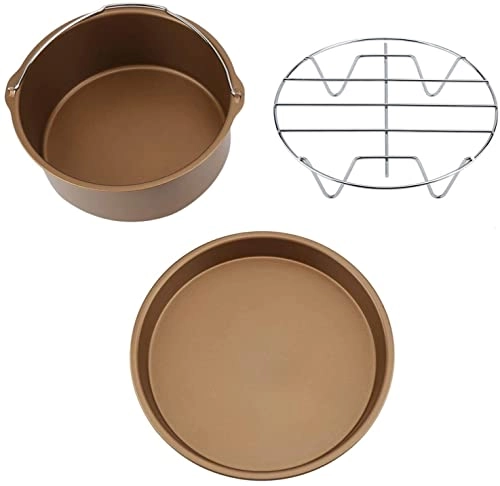 3 in 1 Multifunctional Air Fryer Accessories Set - food-grade material 3 piece(s)