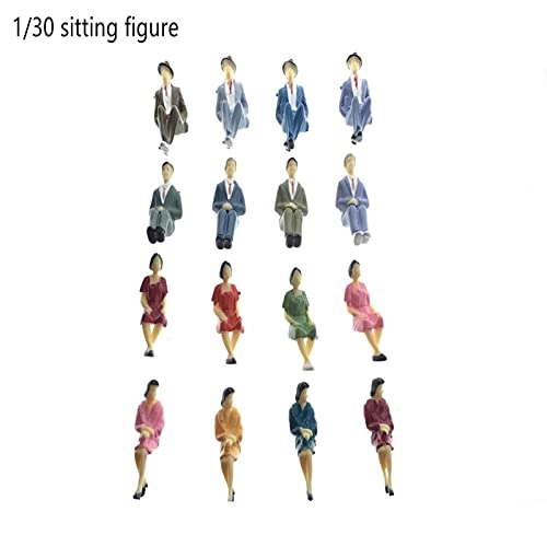 Sitting Figure - 50pcs 1/30 Scale