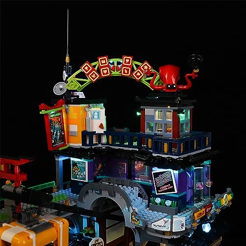 LED Lighting Kit for LEGO 71799 City Markets