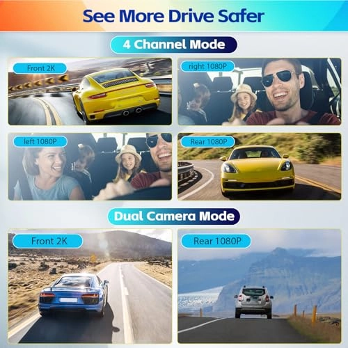 Mirror Dash Cam - 1080P