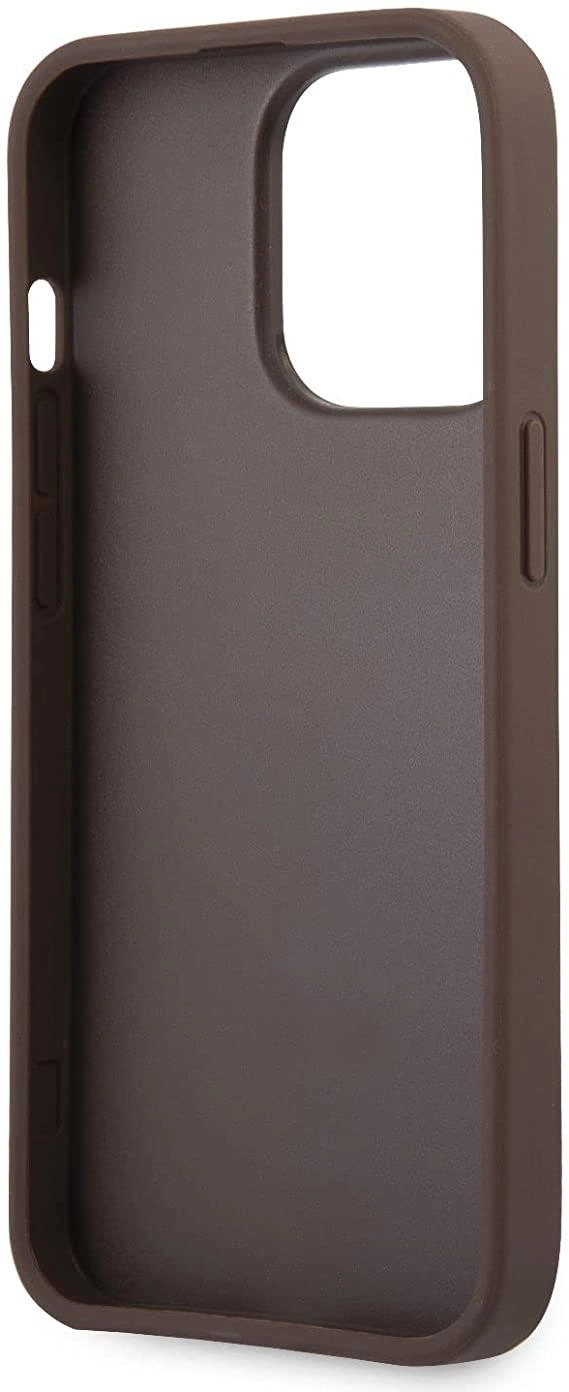 GUHCP13XPSASBBL PU Saffiano Leather Case for iPhone 13 Pro Max