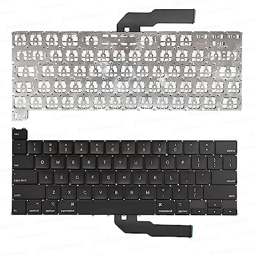 Keyboard - US English + Flex Cable + Keyboard Screws - 20x