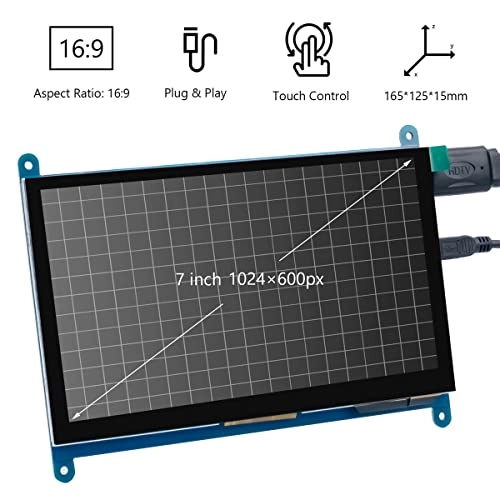 IPS LCD Touch Screen Display Panel - 7 Inch 1024×600