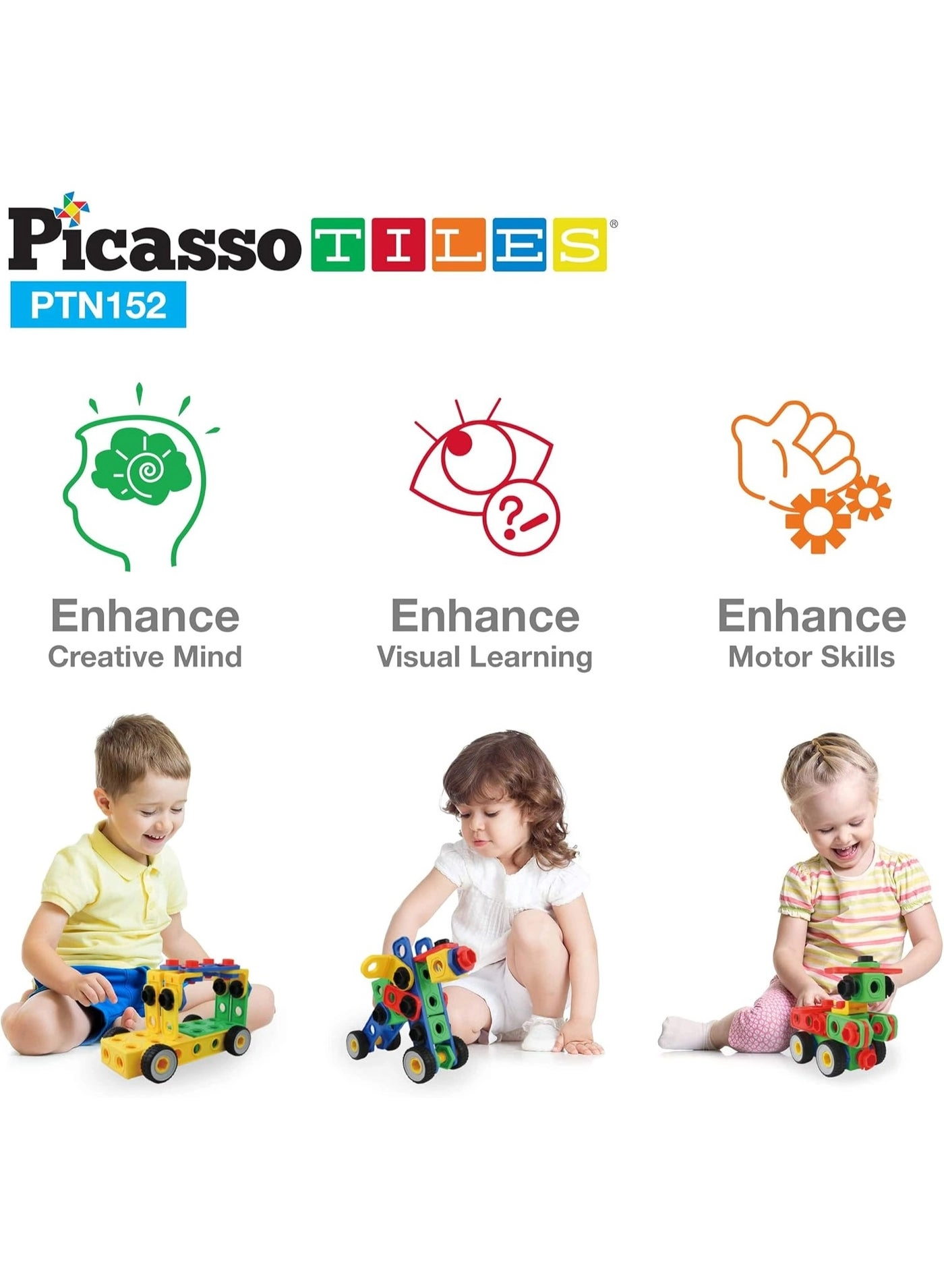 Engineering Construction Building Set - 152 pcs