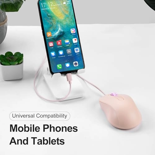 Wired USB C Mouse - USB