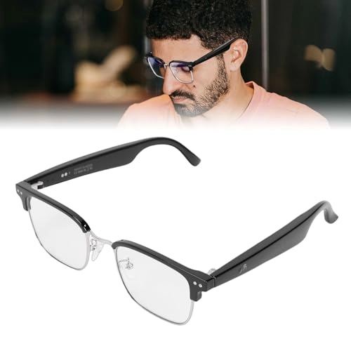 Smart Translation Glasses - 100+ Languages 8 Hours Black Frame