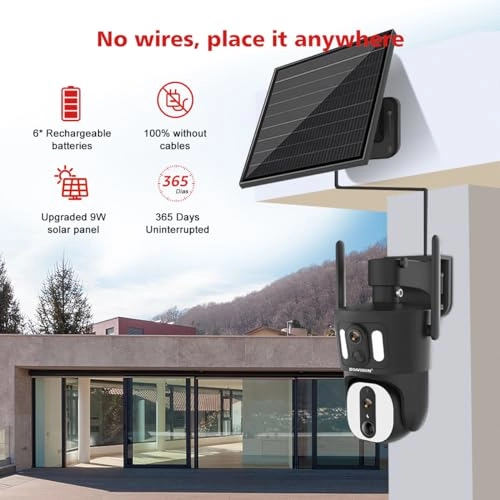 4G LTE Cellular Security Camera 1080P