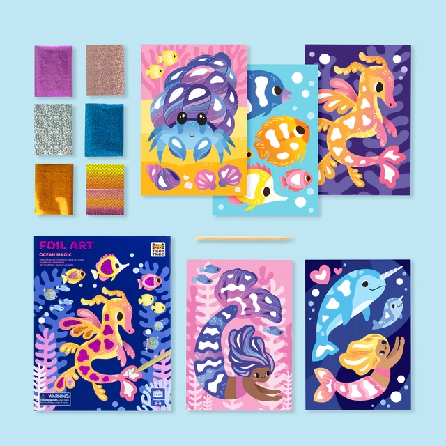 Foil Art - Ocean Magic - 3+ years 24 pcs