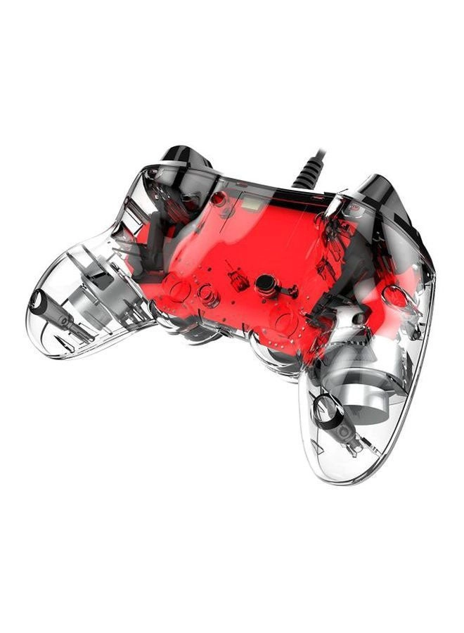 Wired Illuminated Compact Controller (PS4) Red