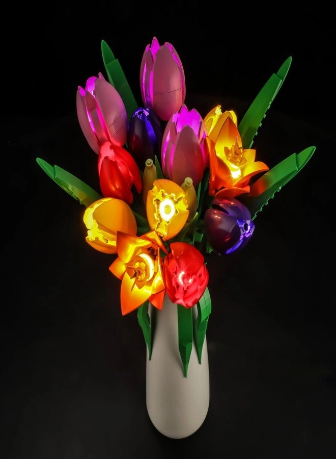 BRIKSMAX 2.0 Light Kit - Compatible with Tulip Bouquet 11501 LED Lighting Kit