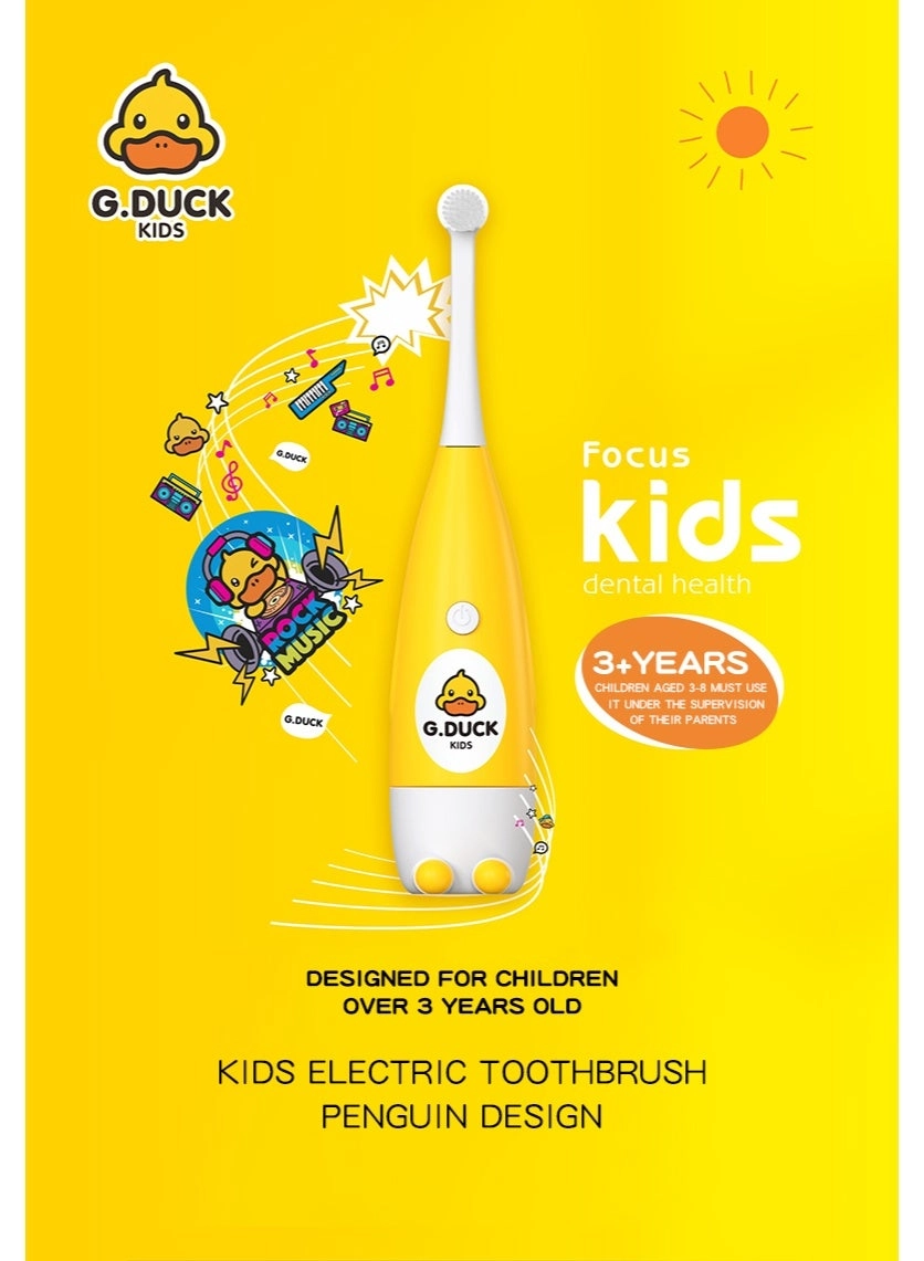 Kids U-Shape Electric Tooth Brush - 2-in-1 30,000 VPM IPX7